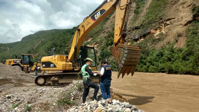 Importante operativo ambiental en la cuenca del río Utcubamba